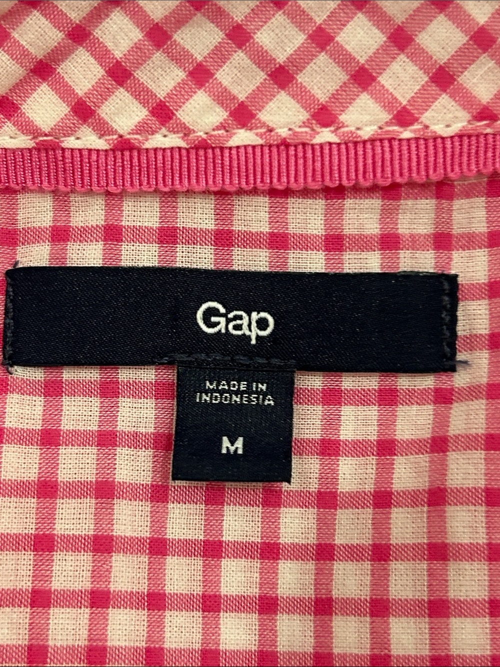 GAP Gingham Blouse - Picture 4 of 7